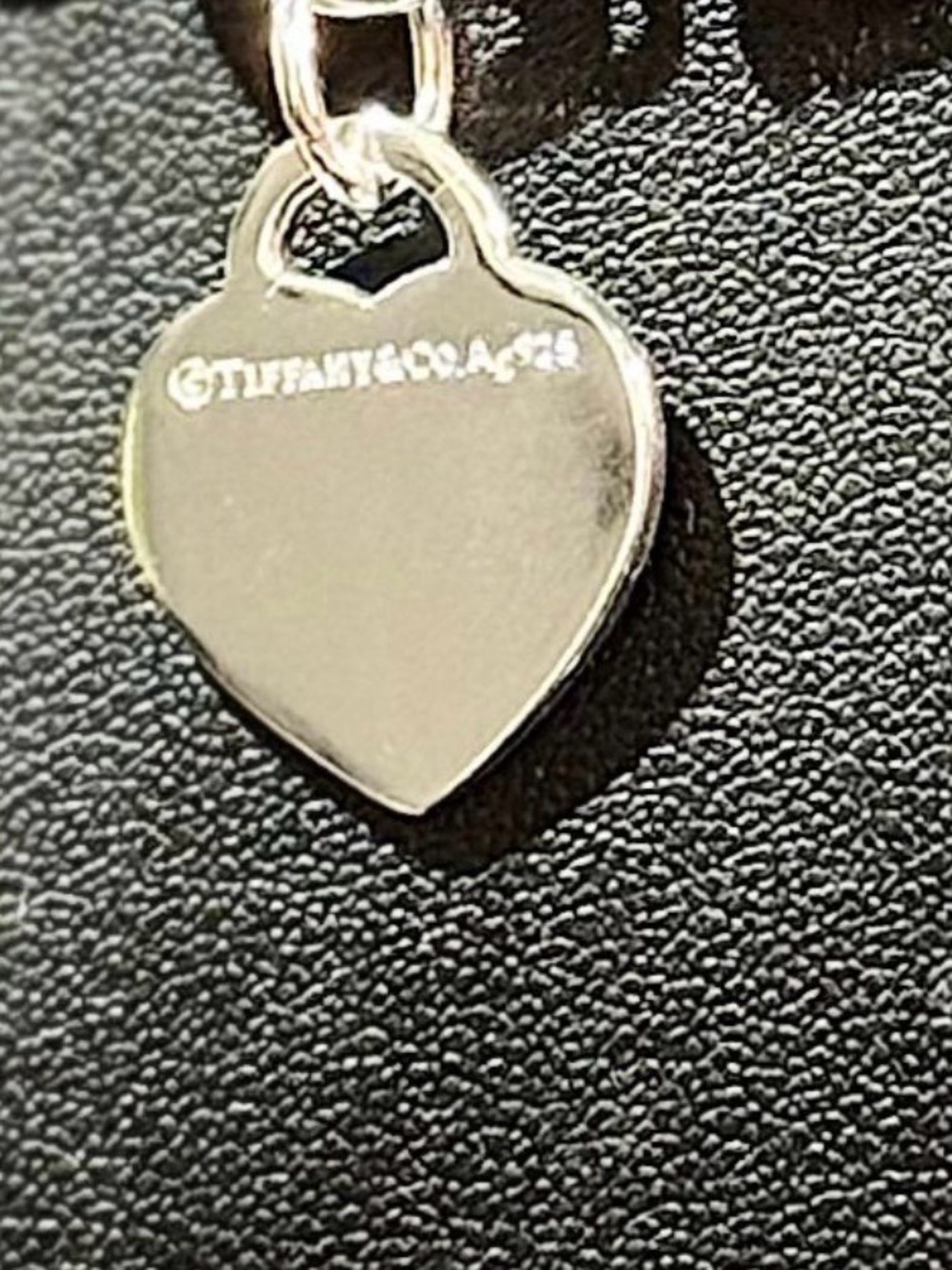 Silver Heart Necklace 16 - 18 - Picture 4 of 7